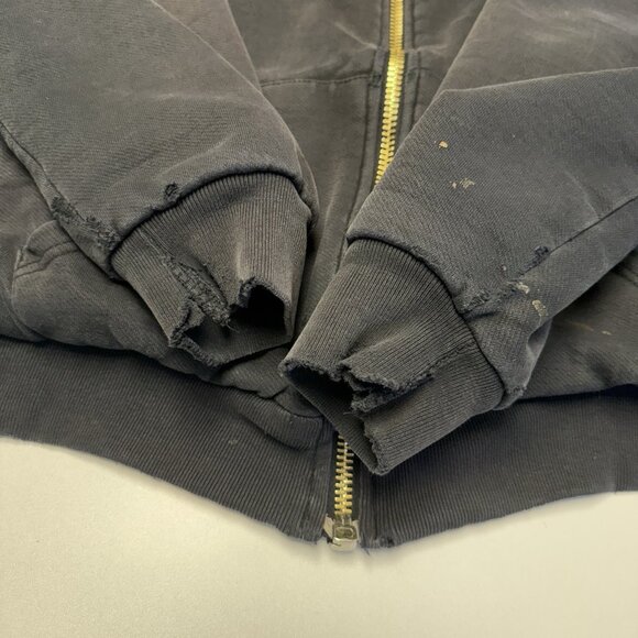 Vintage Dutch Harbor Gear Hoodie Sweatshirt Mens XL 26.5x25.5 Thermal DHG - Picture 6 of 13